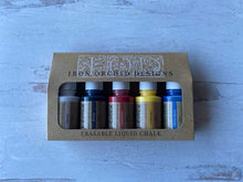 Load image into Gallery viewer, IOD Erasable Liquid Chalk - 5 pack of colors - NEW
