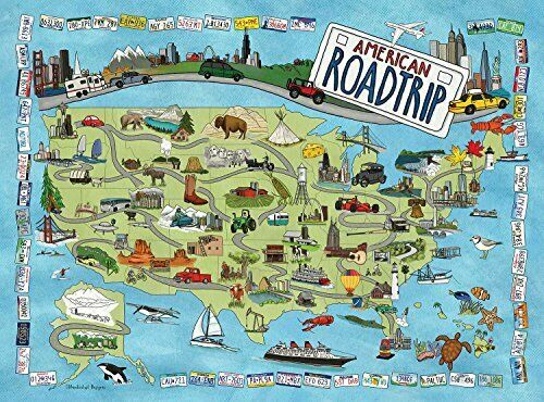 American Roadtrip True South Puzzle