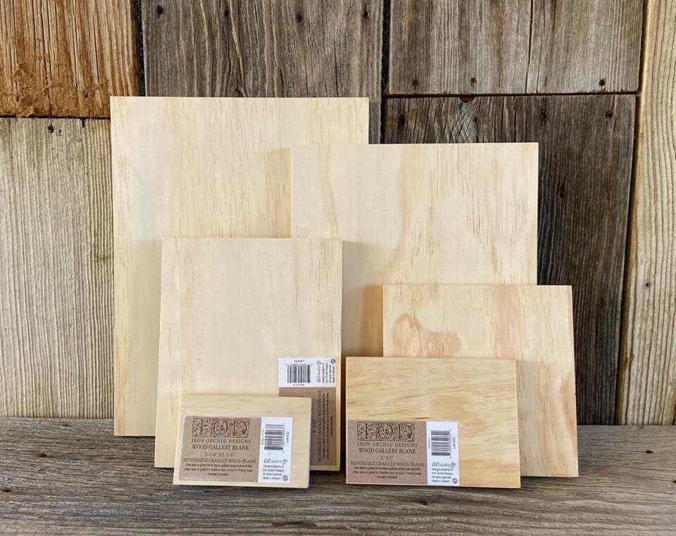 Wood Gallery Panels - 6 sizes